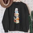 Reading Cute Cat Read Colorful Books Reader Women Men Kids Sweatshirt Gifts for Old Women Reading Cute Cat Read Colorful Books Reader Women Men Kids Sweatshirt Gifts for Old Women