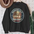 Reading Dad Books Coffee Library Relax Hobby Father's Day Sweatshirt Gifts for Old Women