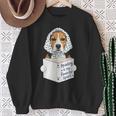 Reading Is My Favorite Sport Beagle Book Lover Sweatshirt Gifts for Old Women