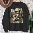 Reading Is My Favorite Sport Book Lover Reader Sweatshirt Gifts for Old Women Reading Is My Favorite Sport Book Lover Reader Sweatshirt Gifts for Old Women