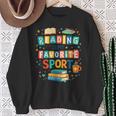Reading Is My Favorite Sport Colorful Books Readers Teachers Sweatshirt Gifts for Old Women Reading Is My Favorite Sport Colorful Books Readers Teachers Sweatshirt Gifts for Old Women