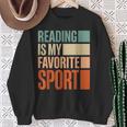 Reading Is My Favorite Sport Reader Book Worm Sweatshirt Gifts for Old Women Reading Is My Favorite Sport Reader Book Worm Sweatshirt Gifts for Old Women