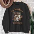 Reading Ghost Halloween Library Weekend Book Lovers Women Sweatshirt Gifts for Old Women