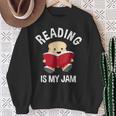 Reading Is My Jam Pun Book Lover & Reading Sweatshirt Gifts for Old Women Reading Is My Jam Pun Book Lover & Reading Sweatshirt Gifts for Old Women