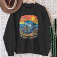 Reading Is Jawsome Shark Book Lover Ocean Tales Sweatshirt Gifts for Old Women
