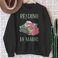 Reading Is Magic Book Reader Sweatshirt Gifts for Old Women Reading Is Magic Book Reader Sweatshirt Gifts for Old Women