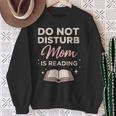Reading Mom Bookish Mother Book Lover Sweatshirt Gifts for Old Women