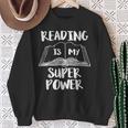 Reading Is My Super Power Books Reading Sweatshirt Gifts for Old Women Reading Is My Super Power Books Reading Sweatshirt Gifts for Old Women