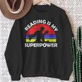 Reading Is My Superpower Design Book Design Book Lovers Sweatshirt Gifts for Old Women Reading Is My Superpower Design Book Design Book Lovers Sweatshirt Gifts for Old Women