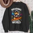 Reading Is Out Of This World Astronaut Book Lover Teacher Sweatshirt Gifts for Old Women Reading Is Out Of This World Astronaut Book Lover Teacher Sweatshirt Gifts for Old Women