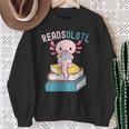 Reads Alotl Shirt Kids Readsolotl Read Axolotl Shirt Books Sweatshirt Gifts for Old Women