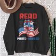 Red And Booked 4th Of July Patriotic Book Lover Art Sweatshirt Gifts for Old Women Red And Booked 4th Of July Patriotic Book Lover Art Sweatshirt Gifts for Old Women