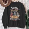 Retro Salem Book Club Bookish Witchy Spooky Halloween Sweatshirt Gifts for Old Women