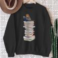 Robin Bird Reads Books Garden Backyard Birds Sweatshirt Gifts for Old Women Robin Bird Reads Books Garden Backyard Birds Sweatshirt Gifts for Old Women