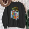 This Is How I Roll Rainbow Book Cart Queer Bookish Sweatshirt Gifts for Old Women This Is How I Roll Rainbow Book Cart Queer Bookish Sweatshirt Gifts for Old Women