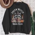 Salem Witch Book Club Raccoon Halloween Sweatshirt Gifts for Old Women Salem Witch Book Club Raccoon Halloween Sweatshirt Gifts for Old Women