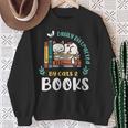Saying About Books Easily Distracted By Cats And Books Sweatshirt Gifts for Old Women Saying About Books Easily Distracted By Cats And Books Sweatshirt Gifts for Old Women