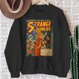Sci Fi Pin Up Girl Science Fiction Vintage Horror Comic Book Sweatshirt Gifts for Old Women