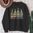 Seasons Readings All Booked For Christmas Book Reading Lover Sweatshirt Gifts for Old Women