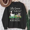 Silly Goose Book Club Sweatshirt Gifts for Old Women