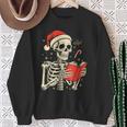 Skeleton Reading Book Christmas Teacher Librarian Book Lover Sweatshirt Gifts for Old Women Skeleton Reading Book Christmas Teacher Librarian Book Lover Sweatshirt Gifts for Old Women