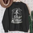 Skeleton Reading Book Club Just One More Chapter Crew Sweatshirt Gifts for Old Women