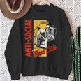 Skeleton Reads a Book Anti Social Book Club Sweatshirt Gifts for Old Women Skeleton Reads a Book Anti Social Book Club Sweatshirt Gifts for Old Women