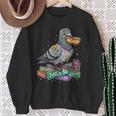Smart Pigeon Sitting On Book Stack Sweatshirt Gifts for Old Women Smart Pigeon Sitting On Book Stack Sweatshirt Gifts for Old Women