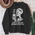 Smut Books Coffee In One Hand Dark Romance Book In The Other Sweatshirt Gifts for Old Women