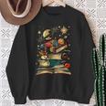 Space Books Planets Astronomy Physics Science Chemistry Sweatshirt Gifts for Old Women