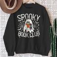 Spooky Book Club Cute Ghost Reading Book Halloween Costume Sweatshirt Gifts for Old Women Spooky Book Club Cute Ghost Reading Book Halloween Costume Sweatshirt Gifts for Old Women