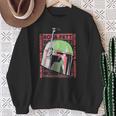 Star Wars The Book Of Boba Fett Helmet Text Stack Sweatshirt Gifts for Old Women