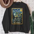 Starry Dragon Reading Book The Reader Fantasy Reader Sweatshirt Gifts for Old Women