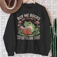 STFUATTDLAGG Shirt Buy Me Books Sweatshirt Gifts for Old Women STFUATTDLAGG Shirt Buy Me Books Sweatshirt Gifts for Old Women