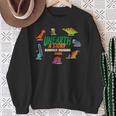 Summer Reading 2026 Unearth A Story Dinosaurs Book Lover Sweatshirt Gifts for Old Women Summer Reading 2026 Unearth A Story Dinosaurs Book Lover Sweatshirt Gifts for Old Women