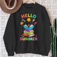 Summer Reading Books Librarian Teacher Last Day Of School Sweatshirt Gifts for Old Women