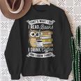 That's What I Do I Read Book I Drink Coffee & I Know Things Sweatshirt Gifts for Old Women