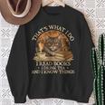 That’s What I Do I Read Books Reading Bookworm Reader Sweatshirt Gifts for Old Women