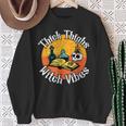 Thick Thighs Witch Vibes Spell Book And Potions Sweatshirt Gifts for Old Women Thick Thighs Witch Vibes Spell Book And Potions Sweatshirt Gifts for Old Women