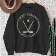 Threadless Grey Sky Chai Hockey Romance Book Club Graphic Sweatshirt Gifts for Old Women