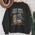 Tired Moms Book Club Coffee Reader Bookish Reading Sweatshirt Gifts for Old Women