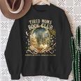Tired Moms Book Club Cozy Night Coffee Reading Cat Sweatshirt Gifts for Old Women
