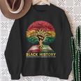 History Inspiring Future Fist Tree Book Roots Sweatshirt Gifts for Old Women History Inspiring Future Fist Tree Book Roots Sweatshirt Gifts for Old Women