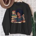 History Month Afro Women Girls Book Lover Librarian Sweatshirt Gifts for Old Women History Month Afro Women Girls Book Lover Librarian Sweatshirt Gifts for Old Women