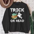 Trick Or Read Halloween Books Halloween Read Trick Or Read Sweatshirt Gifts for Old Women