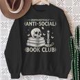 Unapologetically Anti-Social Book Club Introvert Reader Sweatshirt Gifts for Old Women