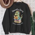 Unearth a Story Summer Reading 2026 Book Lovers Fun Sweatshirt Gifts for Old Women
