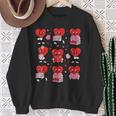 Valentines Day Librarian Heart Reading Book Women Men Kids Sweatshirt Gifts for Old Women Valentines Day Librarian Heart Reading Book Women Men Kids Sweatshirt Gifts for Old Women
