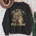 Vintage Censorship Freedom Reading Nerd I Read Banned Books Sweatshirt Gifts for Old Women Vintage Censorship Freedom Reading Nerd I Read Banned Books Sweatshirt Gifts for Old Women