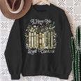 Vintage Floral Bookshelf I Have No Shelf Control Book Lovers Sweatshirt Gifts for Old Women
